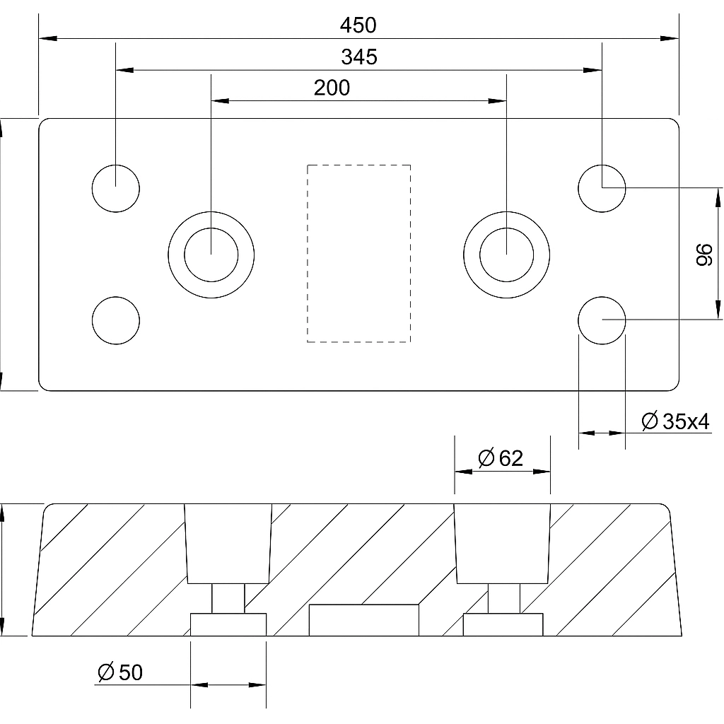 rubber stopper 1 drwag